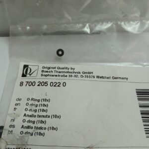 JUNKERS ANELLO DI TENUTA OR GUARNIZIONE 8700205022 PER SCALDABAGNO WR 275-1nuova.