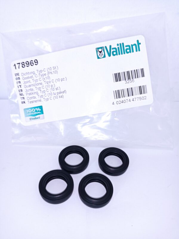 VAILLANT 178969 GUARNIZIONI PER SCAMBIATORE 0020020018 PER CALDAIA VMW 242/4.