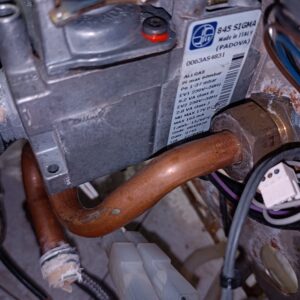 Valvola gas Sigma 845 0063AS4831, usata, per caldaie Beretta e Riello.